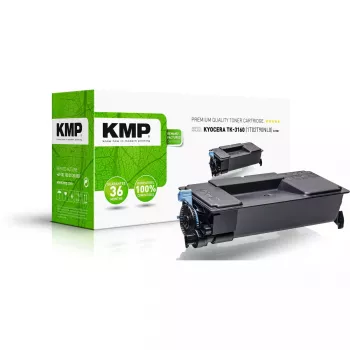 Tóner KMP Kyocera TK-3160 14000 páginas negro