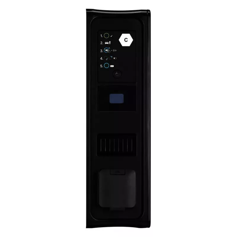 ABL eM4 Twin negro ABL eM4 Twin conector macho Type 2 potencia de salida 22 kW exterior