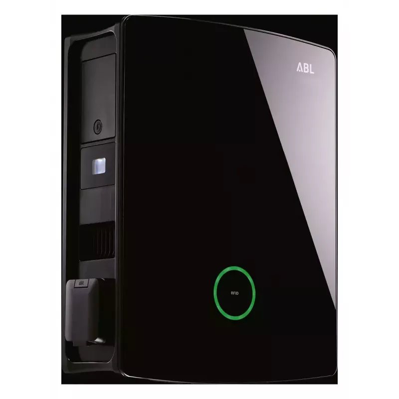 ABL eM4 Twin negro ABL eM4 Twin conector macho Type 2 potencia de salida 22 kW exterior