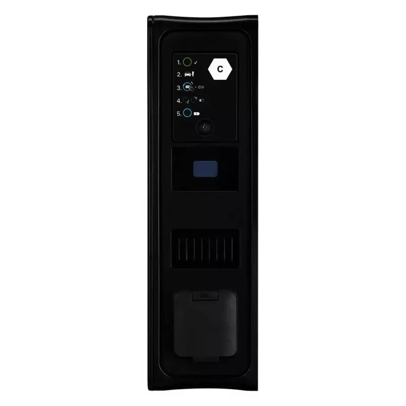 ABL eM4 Twin negro ABL eM4 Twin conector macho Type 2 potencia de salida 22 kW exterior