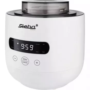 Yogurtera Steba JM 4 Ferment (blanco) — 20 W, fermentadora de yogur para casa