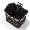 Bolsa tote Reisenthel Carrycruiser — 40 L, estructura de aluminio, poliéster, 420×320 mm, negro/multicolor