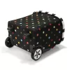 Bolsa tote Reisenthel Carrycruiser — 40 L, estructura de aluminio, poliéster, 420×320 mm, negro/multicolor