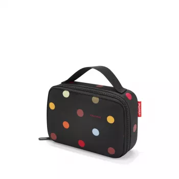 Recipiente térmico Reisenthel Thermocase Dots 1,5 L negro aluminio poliéster