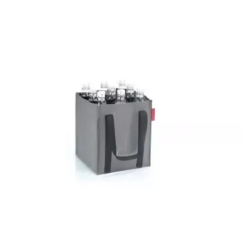 Funda para botellas Reisenthel Bottlebag gris poliéster 240x240x280mm