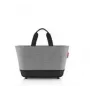 Cesta de la compra Reisenthel negra gris poliéster 22L