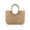 Bolsa de transporte Reisenthel loopshopper L marrón aluminio 25L 460mm