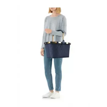 Cesta de la compra Reisenthel carrybag oro 22L plástico reciclado