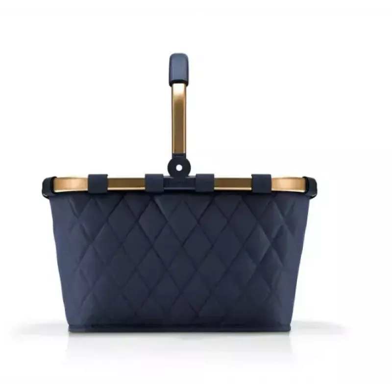 Cesta de la compra Reisenthel carrybag oro 22L plástico reciclado