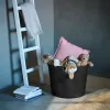Cesta Reisenthel loophome S negra aluminio poliéster 420x420x400mm