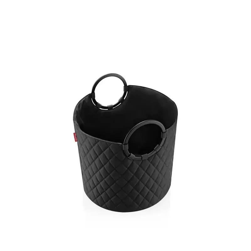 Cesta Reisenthel loophome S negra aluminio poliéster 420x420x400mm