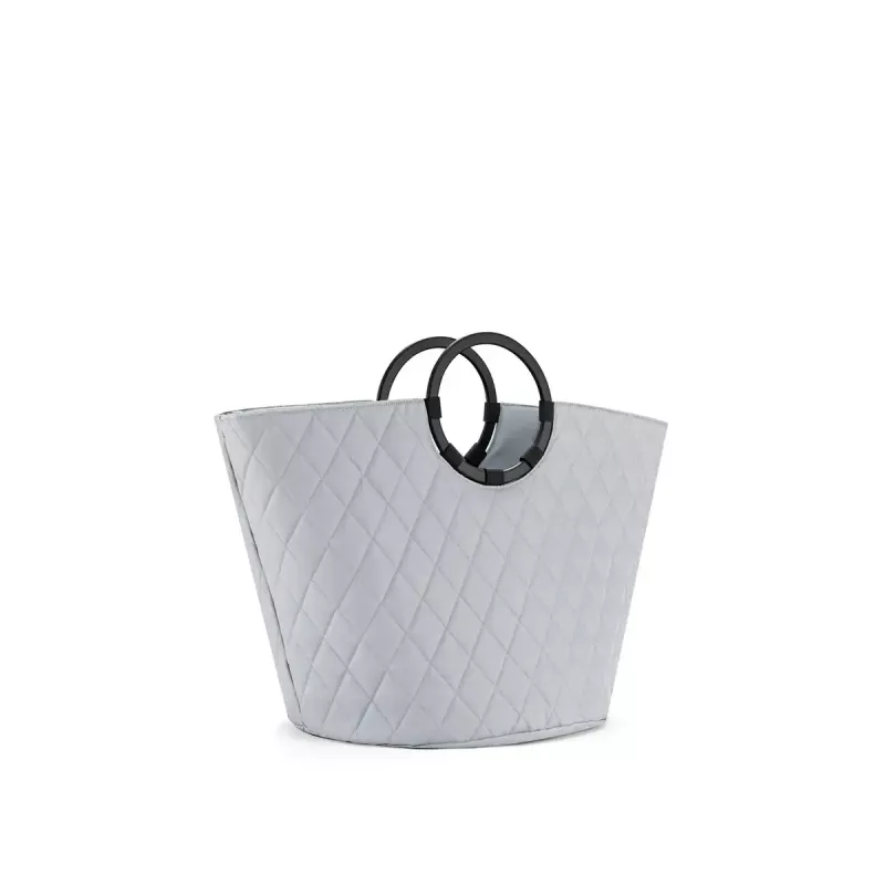 Cesta Reisenthel loophome S gris aluminio poliéster 420x420x400mm