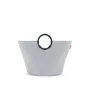 Cesta Reisenthel loophome S gris aluminio poliéster 420x420x400mm