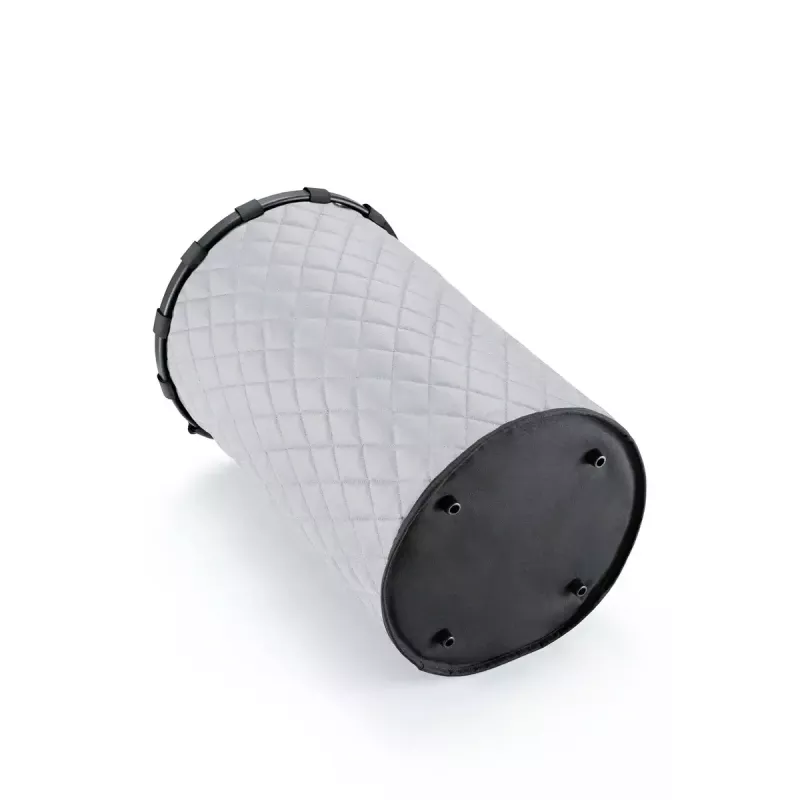 Cesta Reisenthel homebasket L gris aluminio poliéster 400x400x610 mm