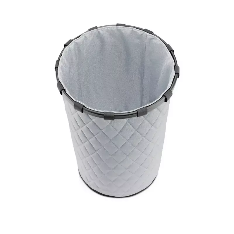 Cesta Reisenthel homebasket L gris aluminio poliéster 400x400x610 mm