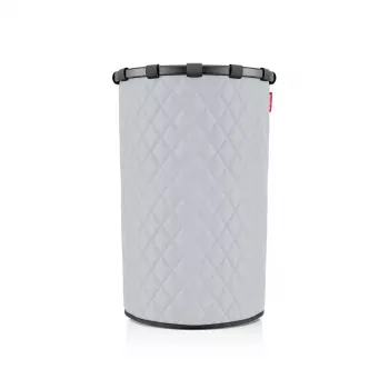 Cesta Reisenthel homebasket L gris aluminio poliéster 400x400x610 mm