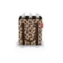 Funda para botella Reisenthel ZJ6048, poliéster, 240×240×280 mm, color negro/marrón