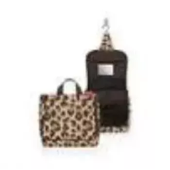 Neceser Reisenthel WH6048, poliéster, 3 L, 230×100 mm, negro/marrón