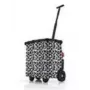 Bolsa con ruedas Reisenthel carrycruiser negro blanco 40L aluminio poliéster