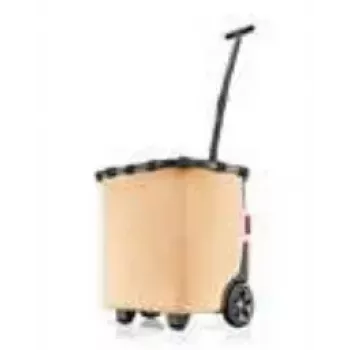 Bolsa con ruedas Reisenthel carrycruiser beige 40L aluminio poliéster