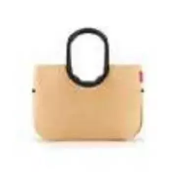 Bolsa tote Reisenthel loopshopper L negro amarillo aluminio 25L
