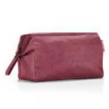 Neceser de viaje Reisenthel travelcosmetic rojo, poliéster, 4 L, 260×135 mm