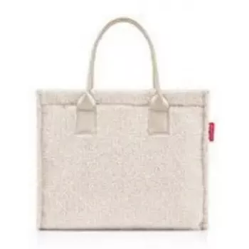 Bolsa de mano Reisenthel daily shopper beige poliéster