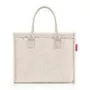 Bolsa de mano Reisenthel daily shopper beige poliéster