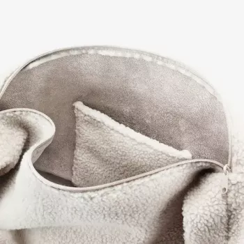 Bolsa tote Reisenthel moonbag blanco, poliéster, 24 L, 480×140 mm