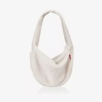 Bolsa tote Reisenthel moonbag blanco, poliéster, 24 L, 480×140 mm