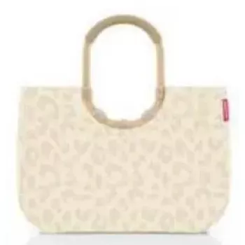 Bolsa de mano Reisenthel loopshopper L — beige, poliéster, 25 L, 460×250 mm