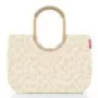 Bolsa de mano Reisenthel loopshopper L — beige, poliéster, 25 L, 460×250 mm