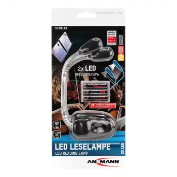 Lámpara de mesa Ansmann 1600-0119 negra