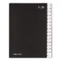 Separador Pagna 24321-04 negro A4