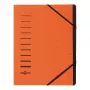Índice de pestañas A4 Pagna 40058-12 naranja