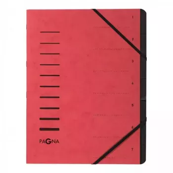 Carpeta de índice de pestañas Pagna 40058-01 roja