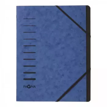 Índice de pestañas A4 Pagna 40058-02 azul vertical