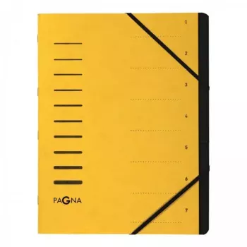 Carpeta de índice de pestañas Pagna 40058-05 amarilla
