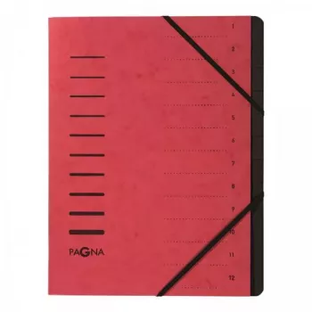 Índice de pestañas A4 Pagna 40059-01 rojo