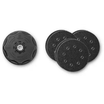 Set de accesorios FEIN 63806195210 herramienta rotativa lijado esmerilado accesorios diámetro de disco 11,5 cm