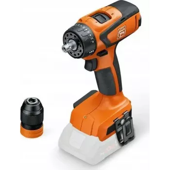 Taladro atornillador a batería Fein ASCM 18 QSW AS N00 18V 2 velocidades, sin escobillas, 18 V