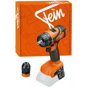 Taladro atornillador a batería Fein ABS 18 Q AS N00 — atornillador compacto a batería, modelo 99100001555