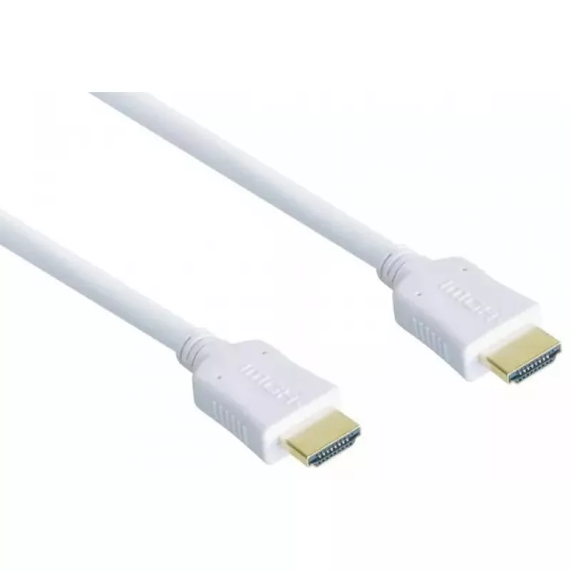 Cable HDMI Alcasa 1m HDMI Type-A estándar blanco