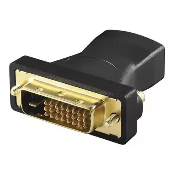 Conector HDMI DVI Alcasa HDMI - DVI F/M negro
