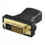 Conector HDMI DVI Alcasa HDMI - DVI F/M negro