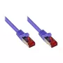 Cable de red Alcasa 50m Cat6 violeta S/FTP