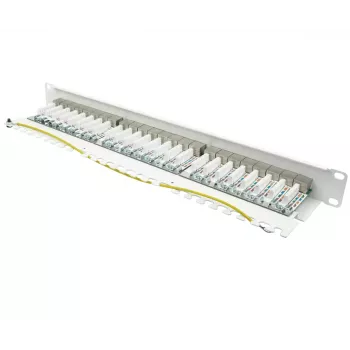 Panel de parcheo Alcasa GC-N0146 0,5HE 10 Gigabit Ethernet RJ-45 Cat6a