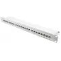 Panel de parcheo Alcasa GC-N0146 0,5HE 10 Gigabit Ethernet RJ-45 Cat6a