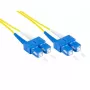 Cable de fibra óptica Alcasa LW-930SC 30 m 2x SC amarillo
