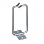 EFB Elektronik 699991.2 soporte guiacables, 40 x 80 mm, gris, acero galvanizado